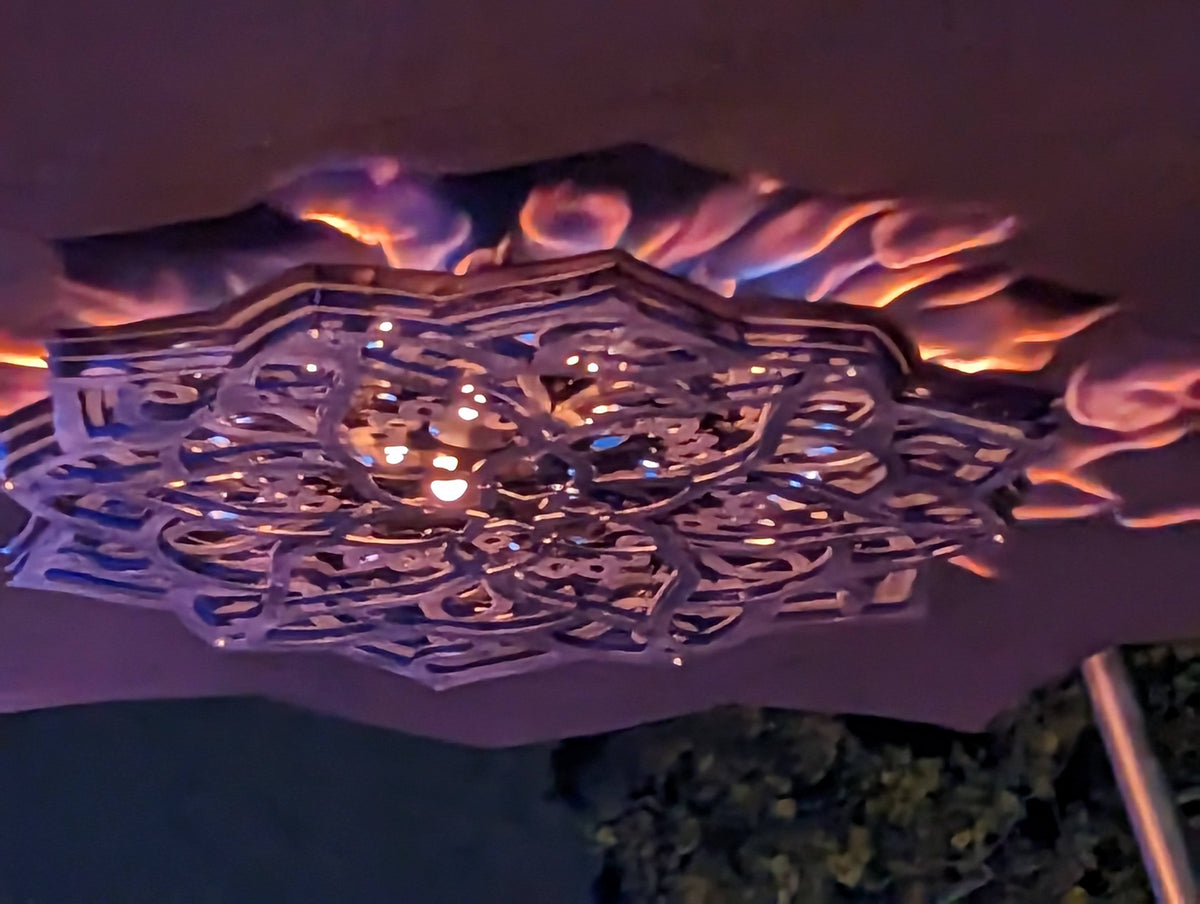Laser Cut Mandala Layered Art - RGB and Burner Options