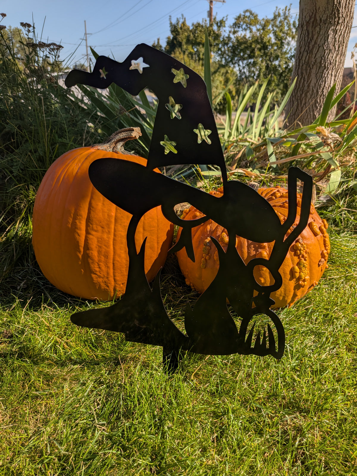 Spooky Season Gnome Garden Stakes