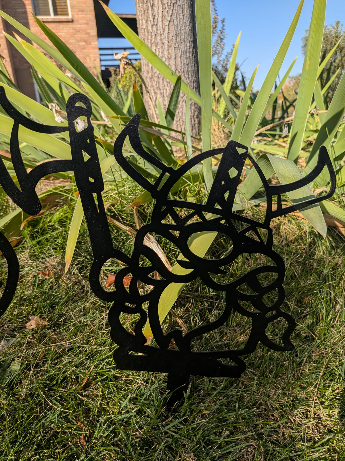 Viking Gnome Garden Stakes