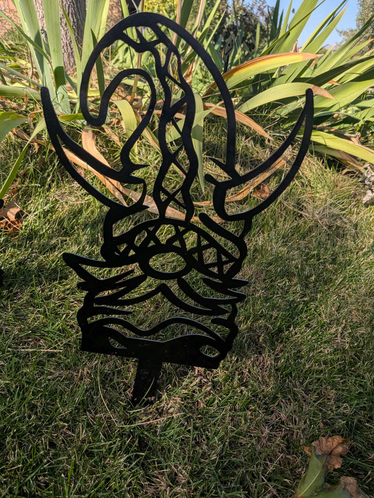 Viking Gnome Garden Stakes